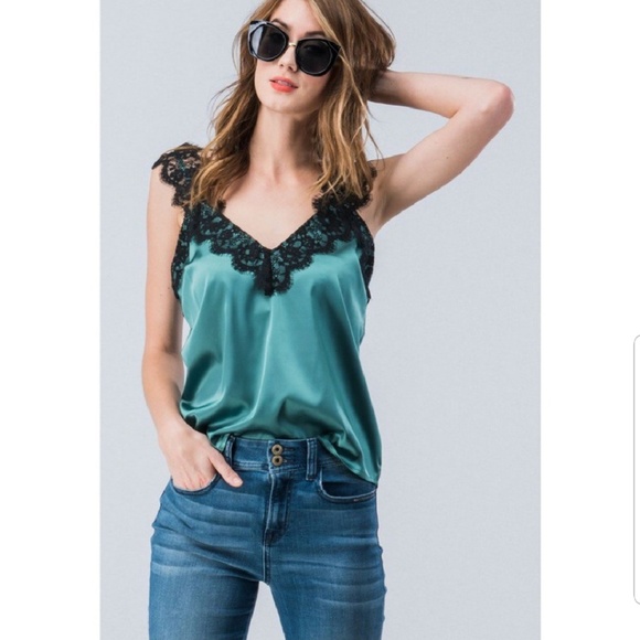 Lace silky soft cami - Picture 2 of 8